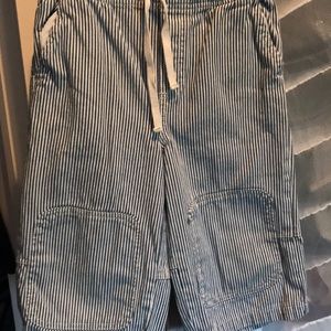 Mini Boden stripe shorts for boys size 7